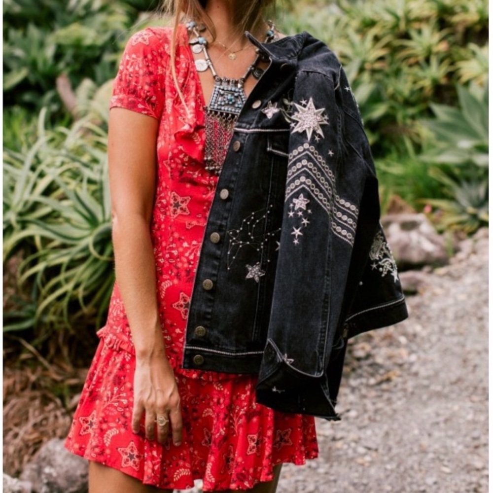 NWT Spell & the gypsy Collective celestial dress rare